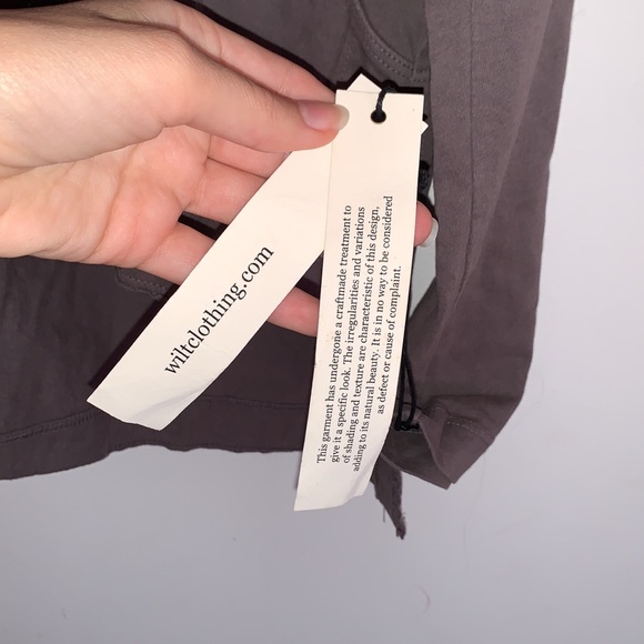 WILT | Assymetrical Long Sleeve Top Size Small - Picture 2 of 6